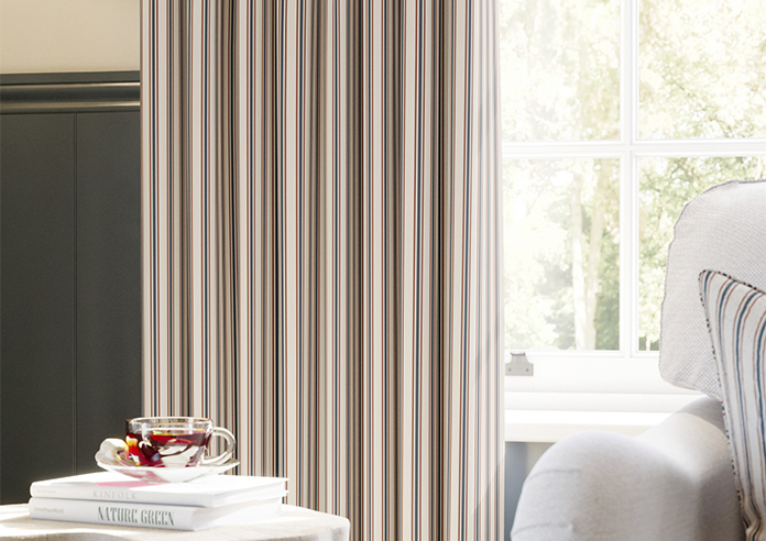 The British Stripe Co. Mary, Teignbridge No.2 - Made to Measure Curtains - Image 5